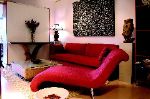 EDGE RED COUCH